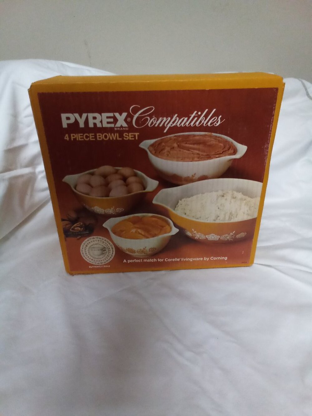 Pyrex Compatibles, Butterfly Gold